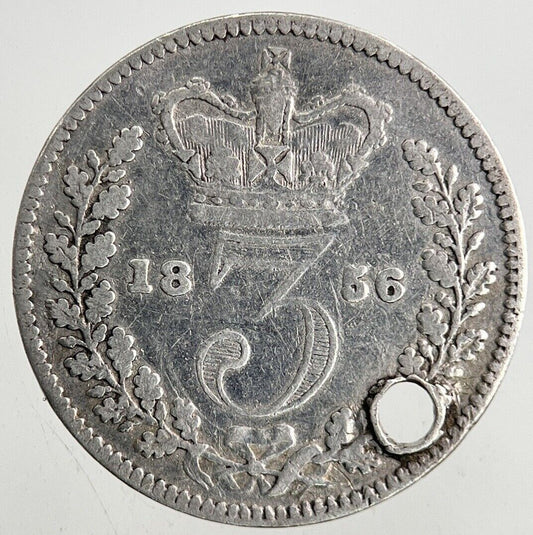 1856 Victoria Threepence Silver Coin | Collectable Grade