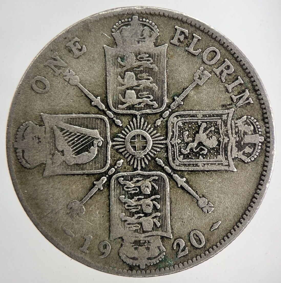 1920 George V Florin Silver Coin | Collectable Grade