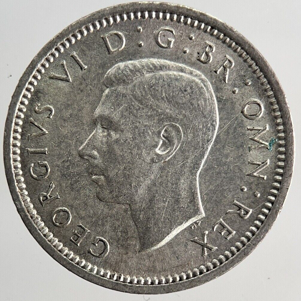 1940 George VI Threepence Silver Coin | Very High Grade
