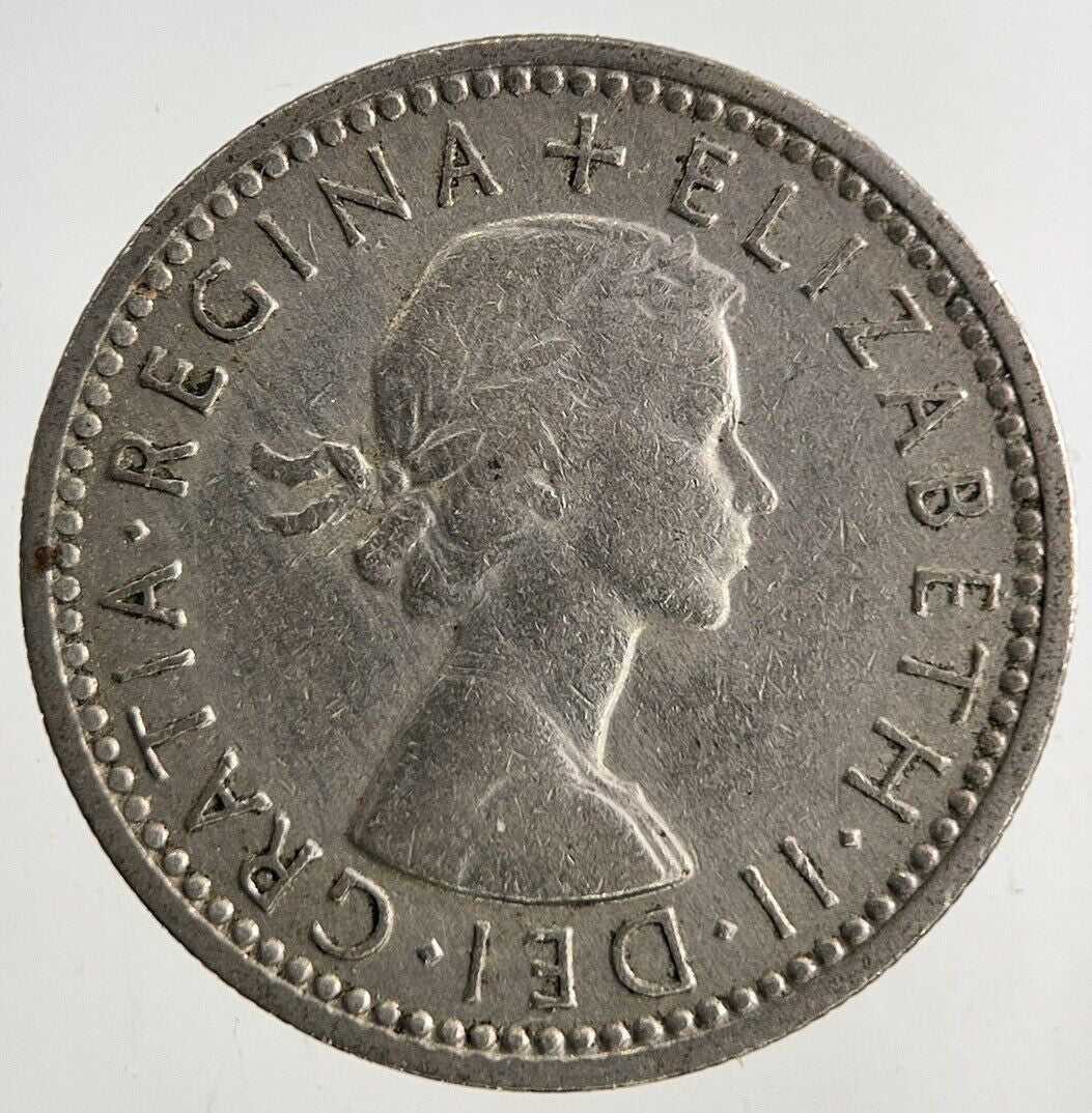 1962 Elizabeth II 2nd Sixpence Coin | Fine Collectable Grade