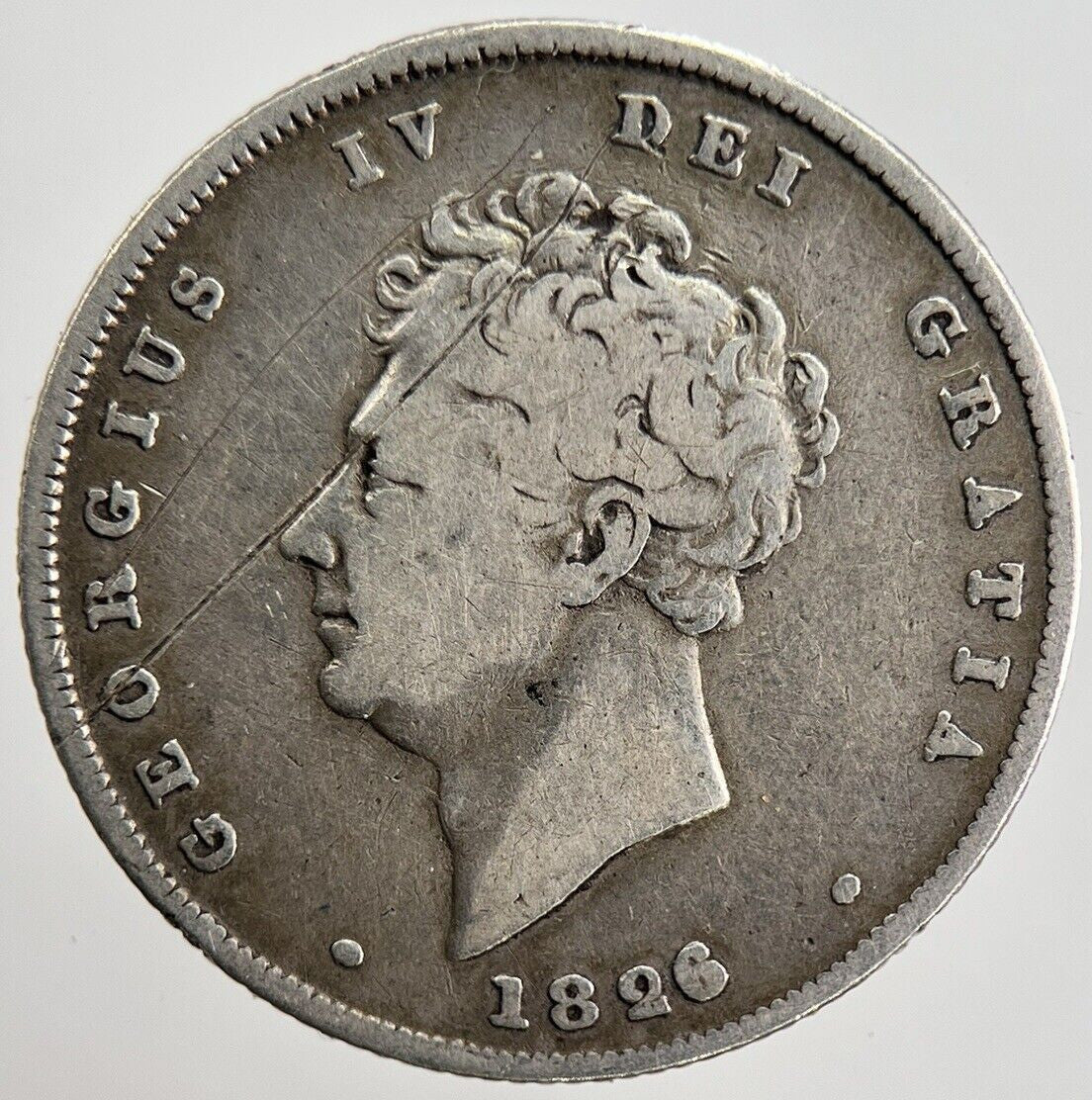 1826 George IV Shilling Silver Coin | Collectable Grade | a2470