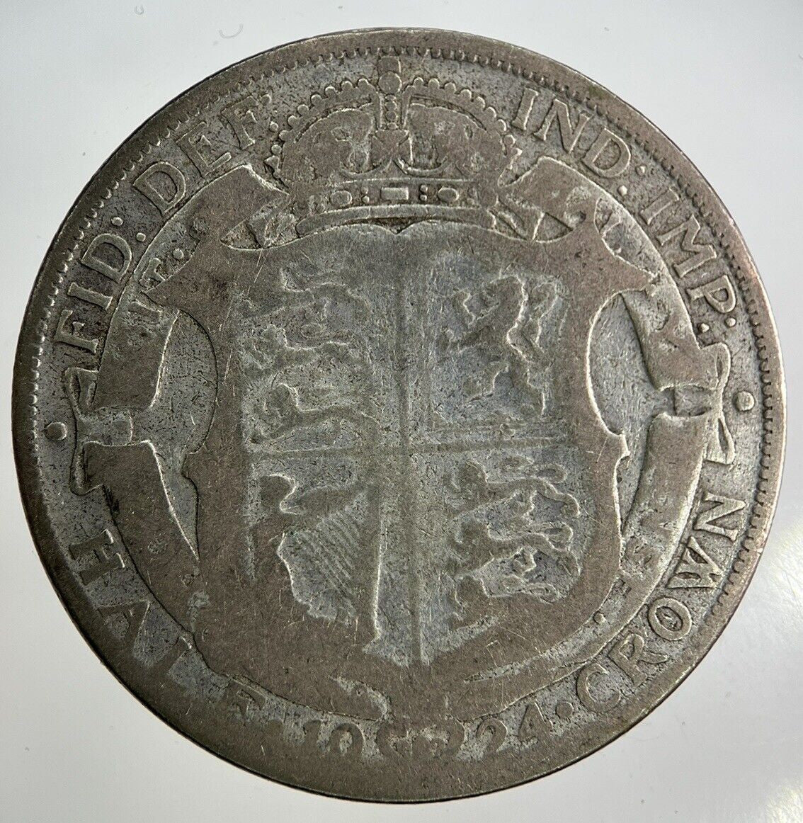 1924 George V Half - Crown Silver Coin | Collectable Grade