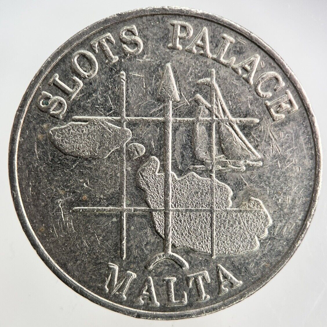 Slots Palace Malta Casino Token Coin | Fine Collectable Grade