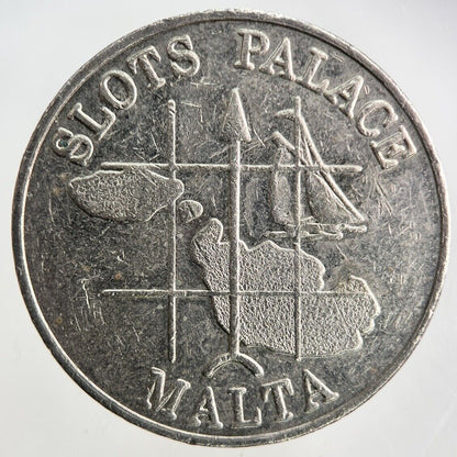 Slots Palace Malta Casino Token Coin | Fine Collectable Grade