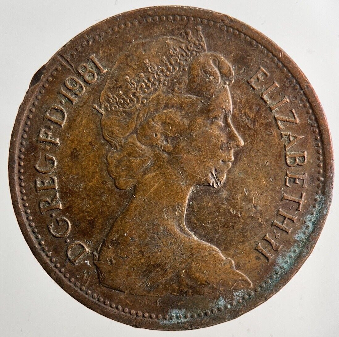 1981 Elizabeth II 2nd 2p Two - Pence Coin | Fine Collectable Grade