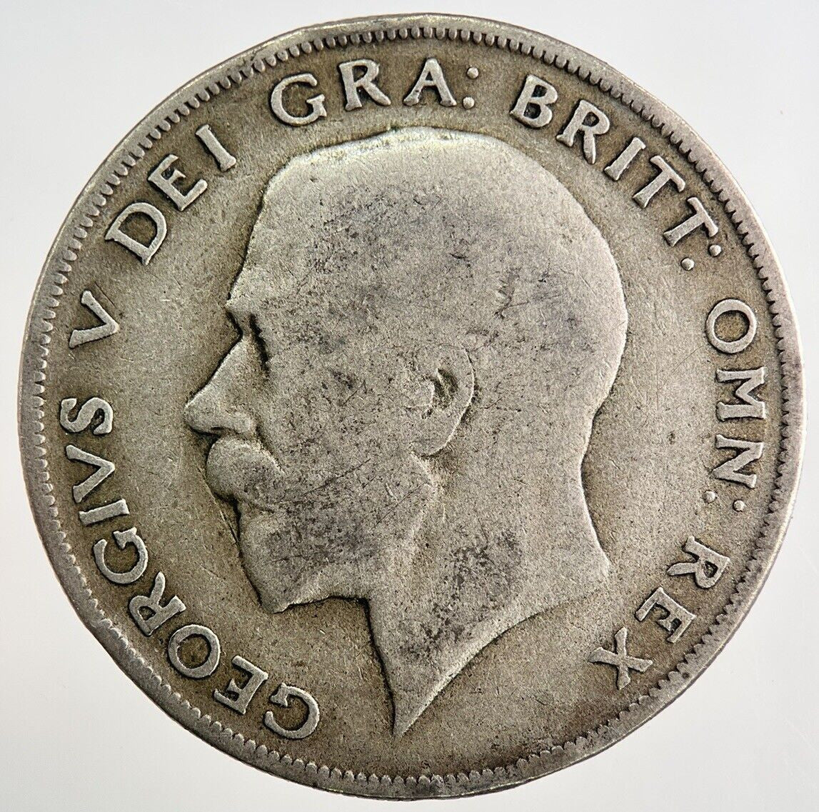 1920 George V Half - Crown Silver Coin | Collectable Grade | a8121