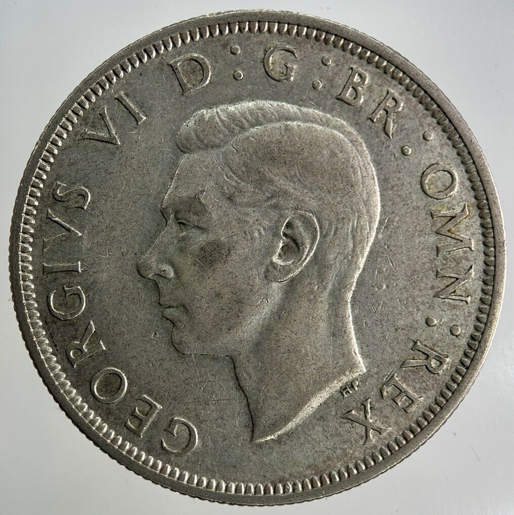 1938 George VI Half-Crown Silver Coin | Fine Collectable Grade