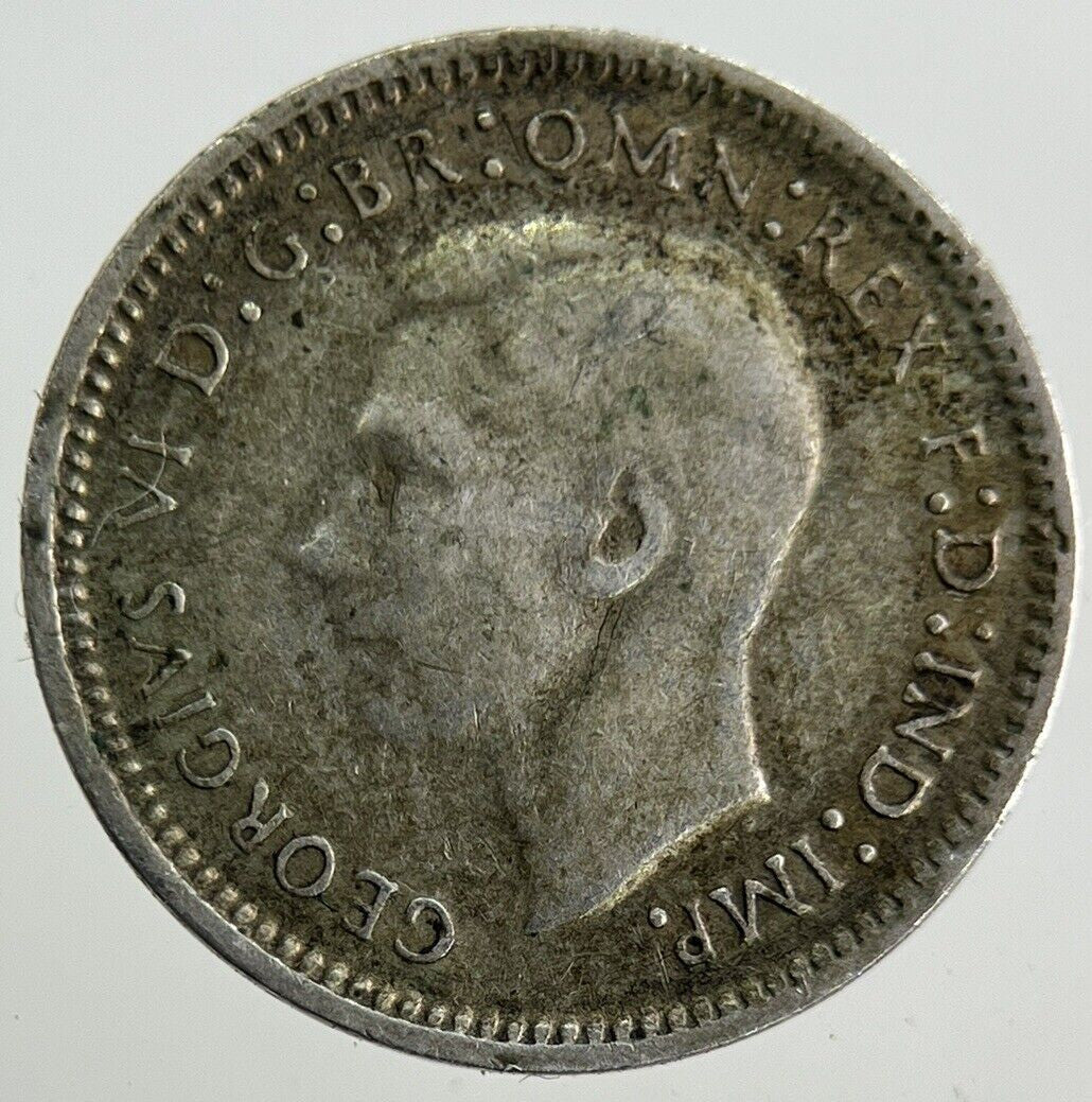 1943 Australia Threepence Silver Coin | Fine Collectable Grade