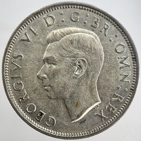1938 George VI Half - Crown Silver Coin | Fine Collectable Grade | a6205