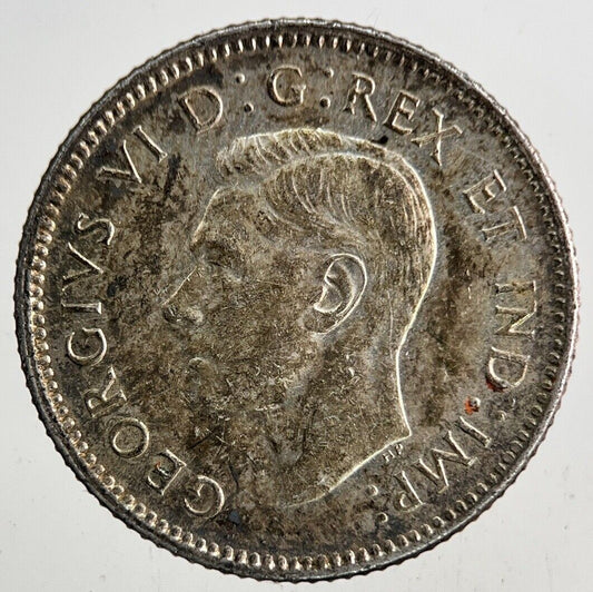 1945 Canada 10 Cents Silver Coin | Very High Grade