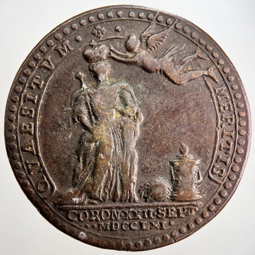 Contemporary Imitation Princess Charlotte Coronation Medal | a2548