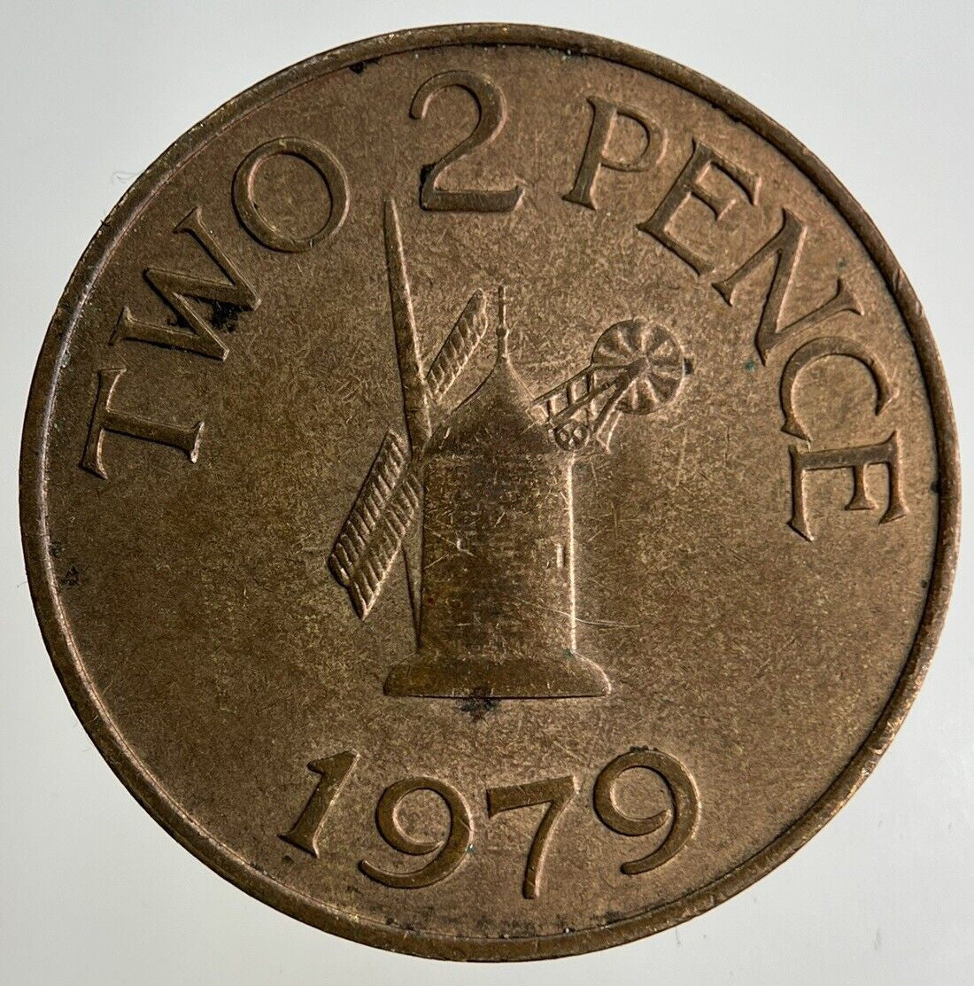 1979 Guernsey 2p Two - Pence Coin | Fine Collectable Grade