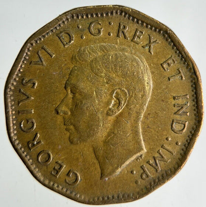 1943 Canada 5 Cents Coin | Fine Collectable Grade