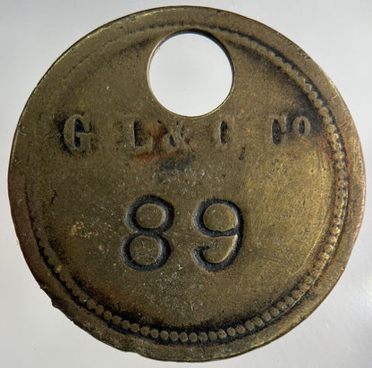 British G L & C Co Token Coin | Collectable Grade