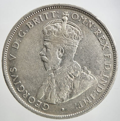 1918 - M Australia Florin Silver Coin | Fine Collectable Grade | a2146