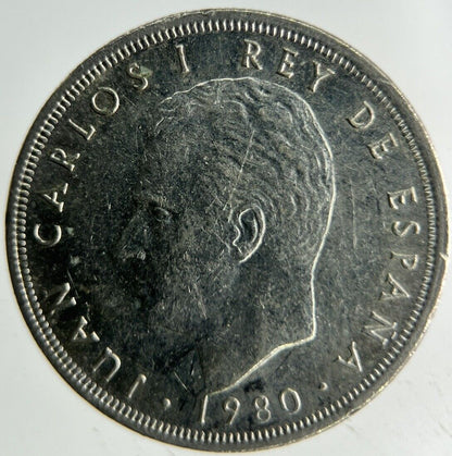1980 Spain 5 Pesetas Coin | Fine Collectable Grade