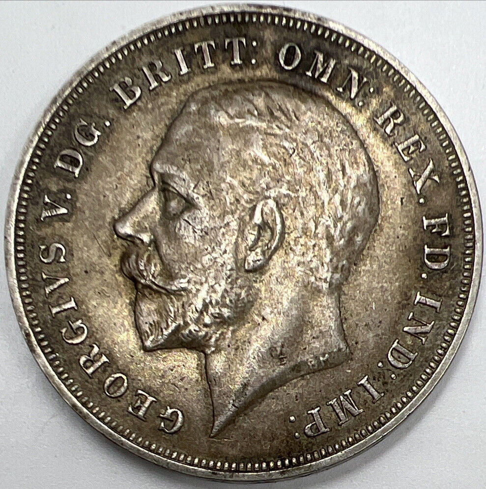 1935 George V Crown | British Silver Coin | Fine Collectable Grade | a1072