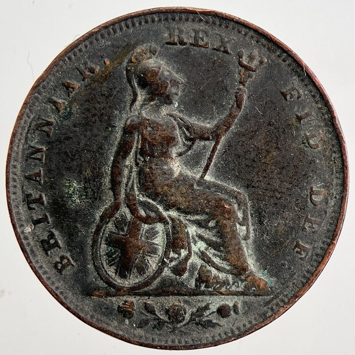 1826 George IV Farthing Coin | Very High Grade | a6014