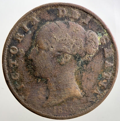 1853 Victoria Half - Penny Coin | Collectable Grade | a2948