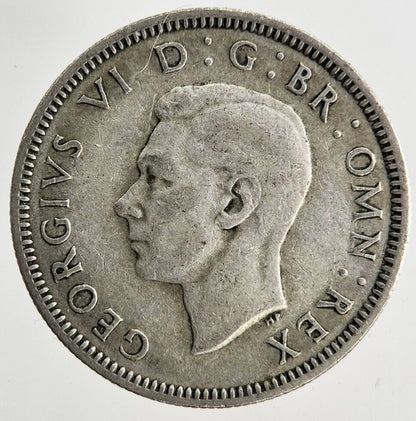 1937 George VI Shilling Silver Coin | Fine Collectable Grade