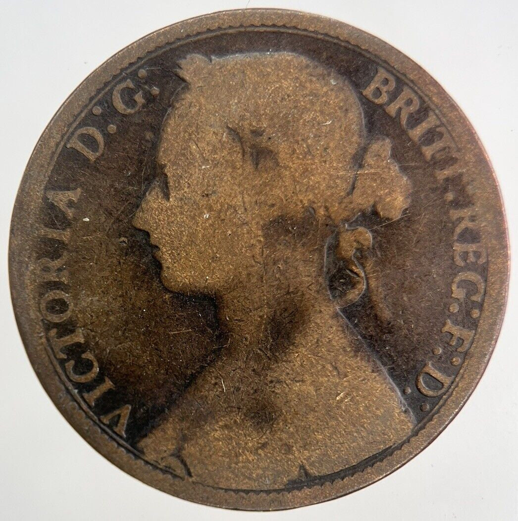 1875 Victoria One Penny Coin | Collectable Grade
