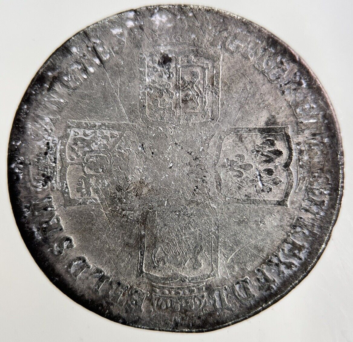 1745 George II 2nd Shilling Silver Coin | Collectable Grade