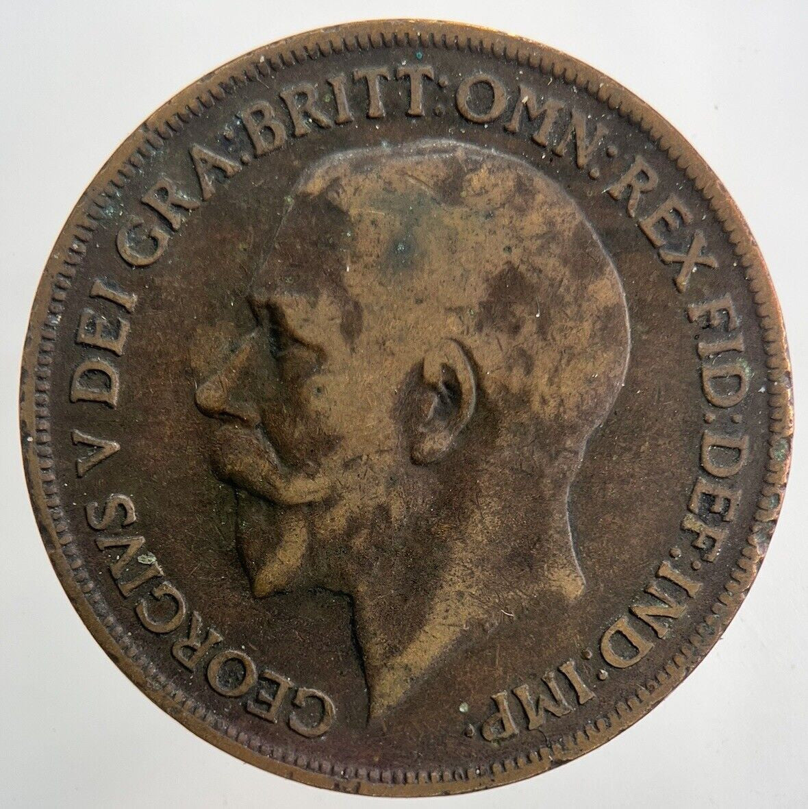 1917 George V One Penny Coin | Collectable Grade