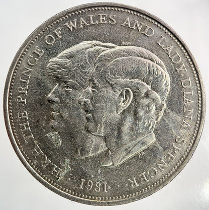 1981 Charles & Diana Wedding Crown Coin | Fine Collectable Grade