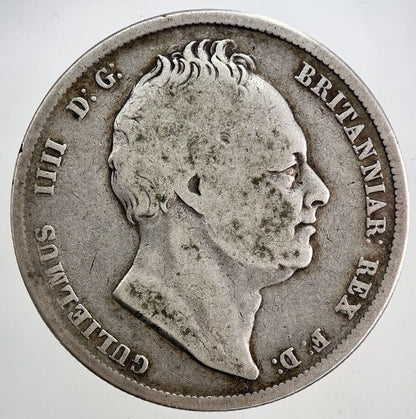 1836 William IV Half Crown Silver Coin | Fine Collectable Grade | a5312