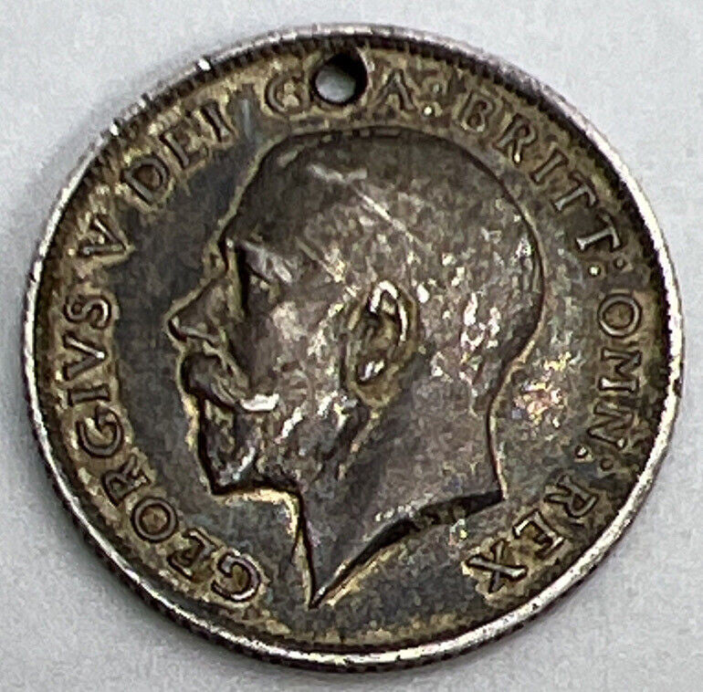 1913 George V Sixpence | British Silver Coin | Very High Grade | a1171