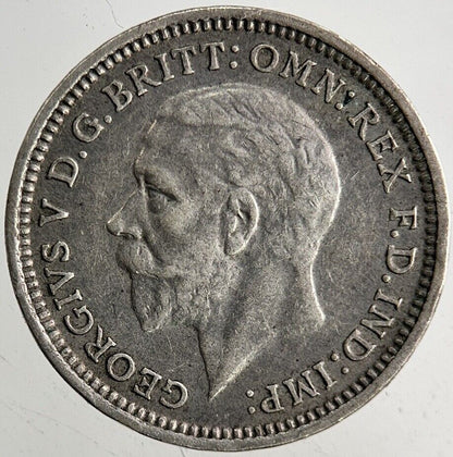 1934 George V Threepence Silver Coin | Fine Collectable Grade