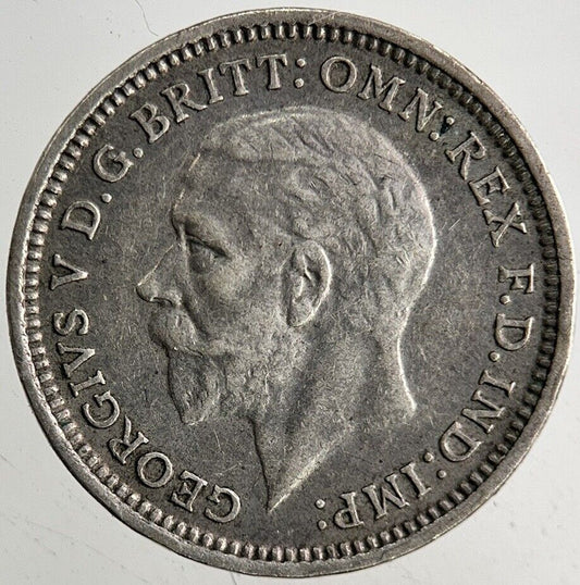 1934 George V Threepence Silver Coin | Fine Collectable Grade