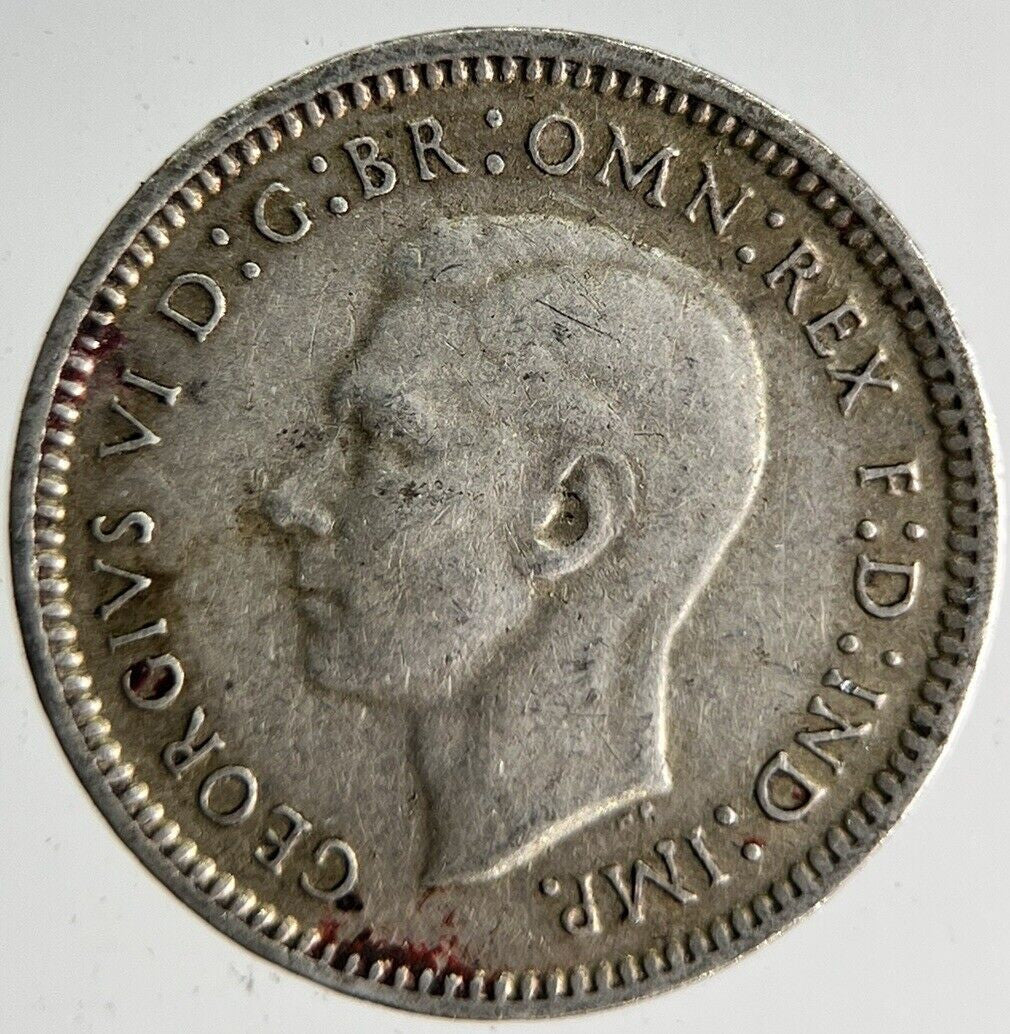 1941 Australia Threepence Silver Coin | Fine Collectable Grade