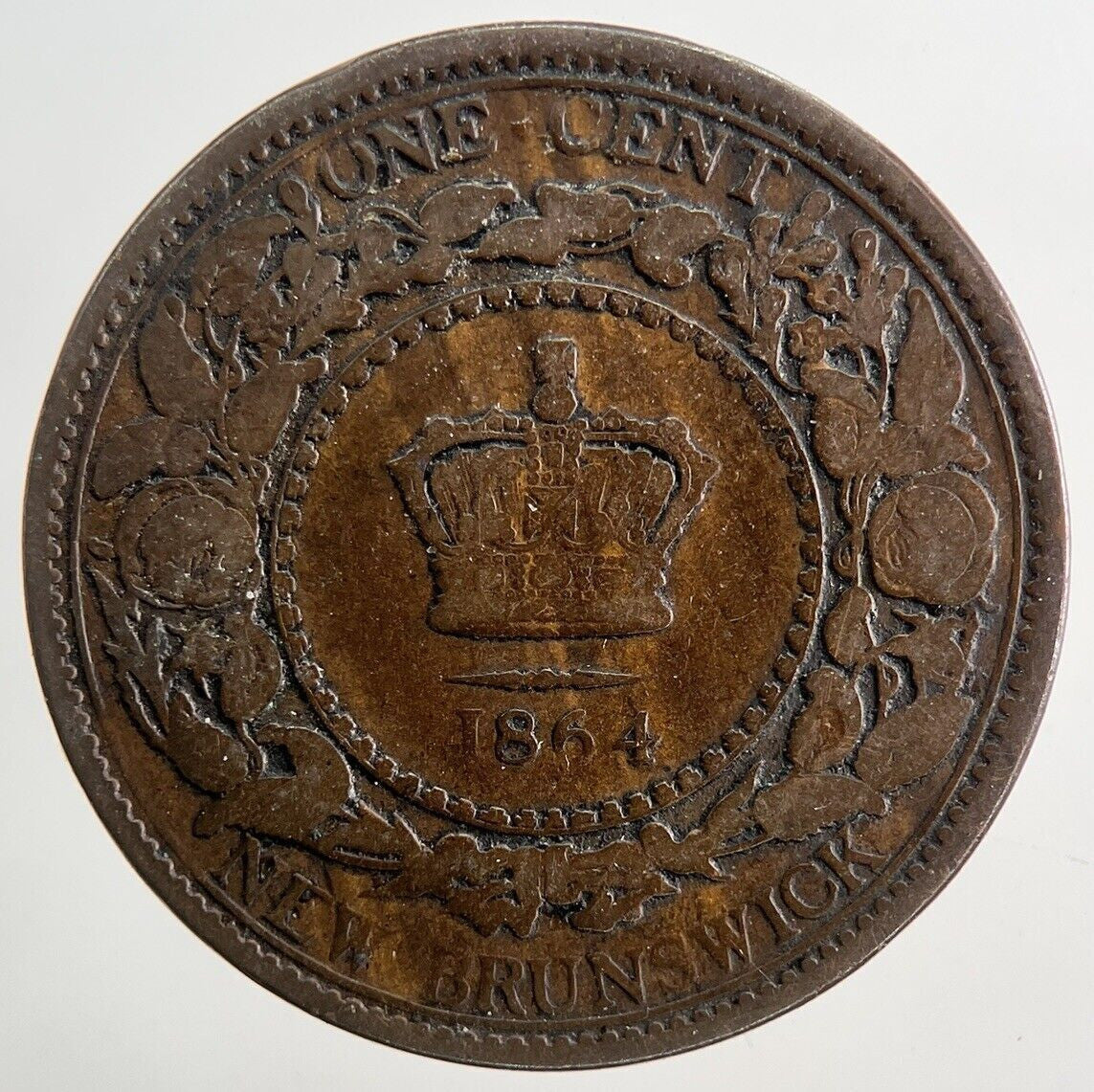 1864 Canada Nova Scotia One Cent Coin | Collectable Grade