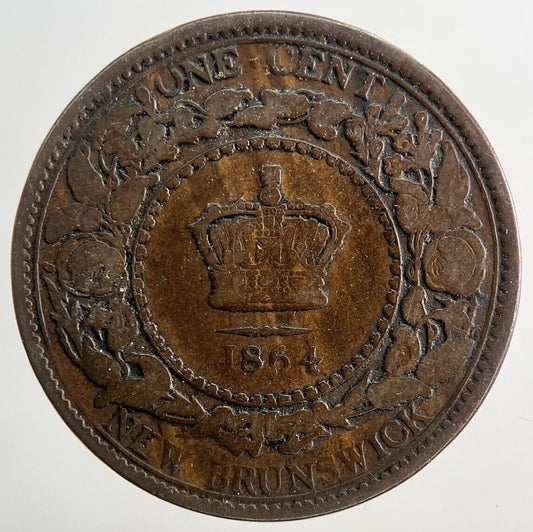 1864 Canada Nova Scotia One Cent Coin | Collectable Grade
