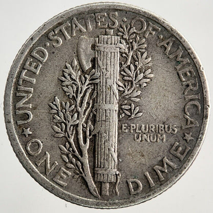 1941 US USA Mercury One Dime Silver Coin | Fine Collectable Grade