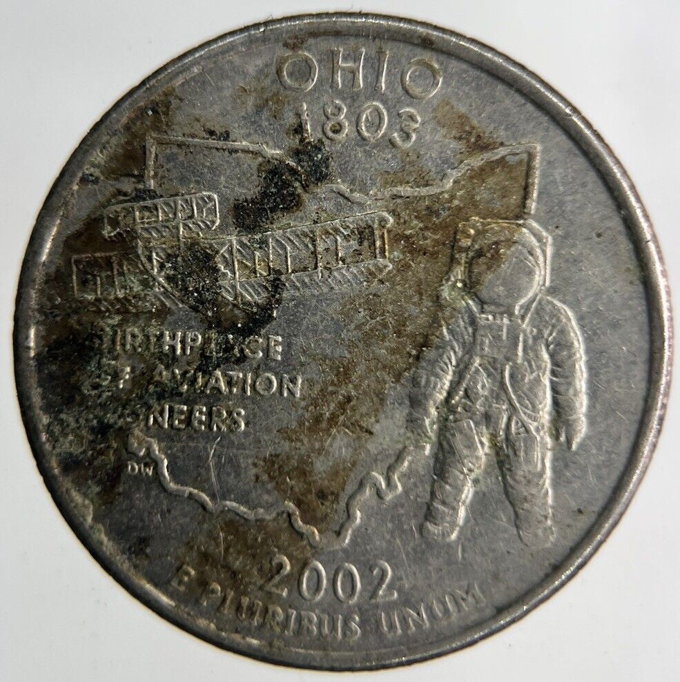 2002 US USA Quarter Coin | Fine Collectable Grade
