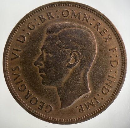 1937 George VI One Penny Coin | Fine Collectable Grade