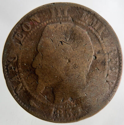1855 France 5 Centimes Coin | Collectable Grade