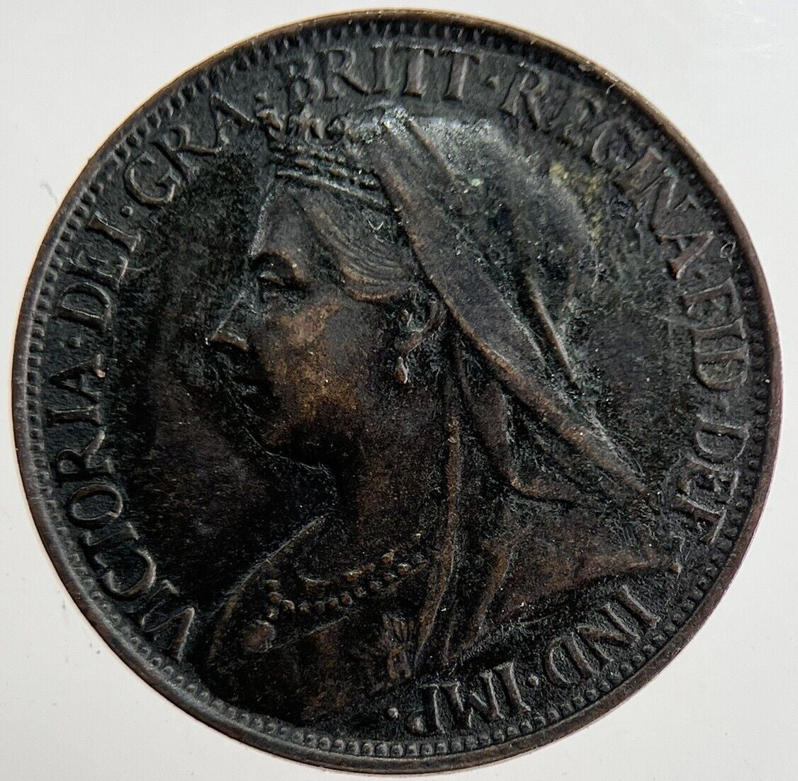 1897 Victoria Farthing Coin | Fine Collectable Grade | a8893