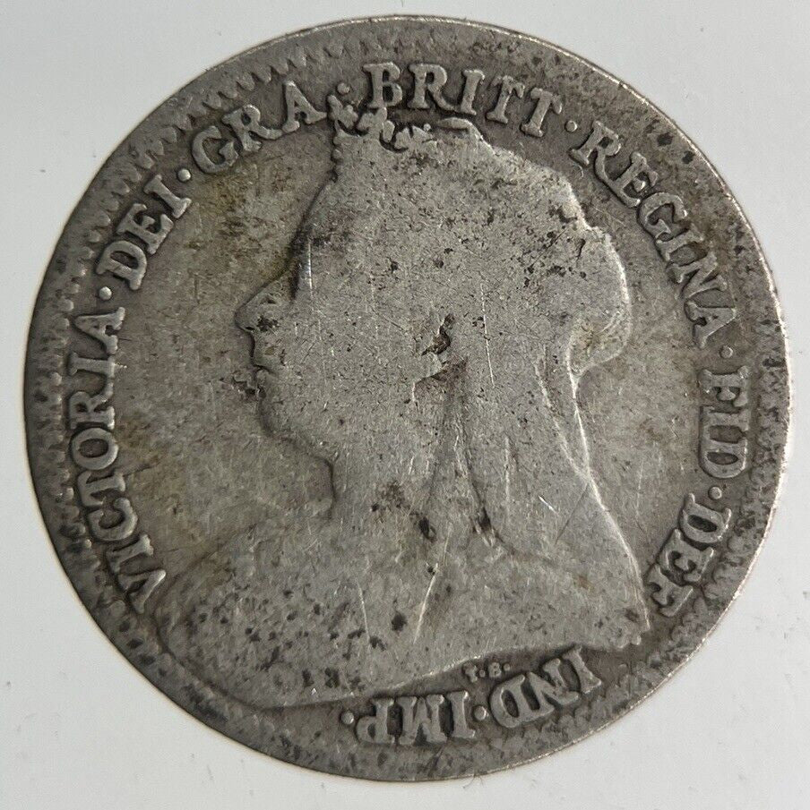 1899 Victoria Threepence Silver Coin | Collectable Grade