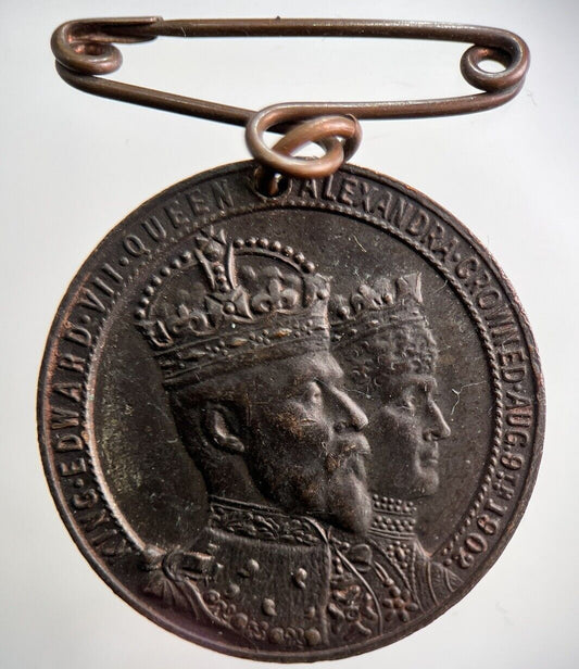 1902 Edward VII Coronation Medal | Fine Collectable Grade | a3800