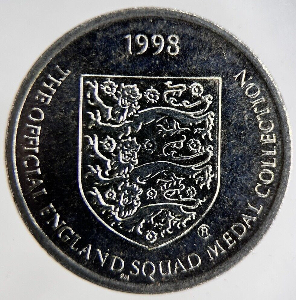 1998 England Football Tim Flowers Token Coin | Fine Collectable Grade