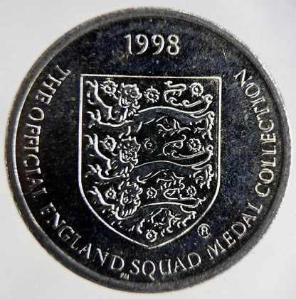 1998 England Football Tim Flowers Token Coin | Fine Collectable Grade