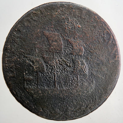 1792 Liverpool Half - Penny Token | Collectable Grade | a6546