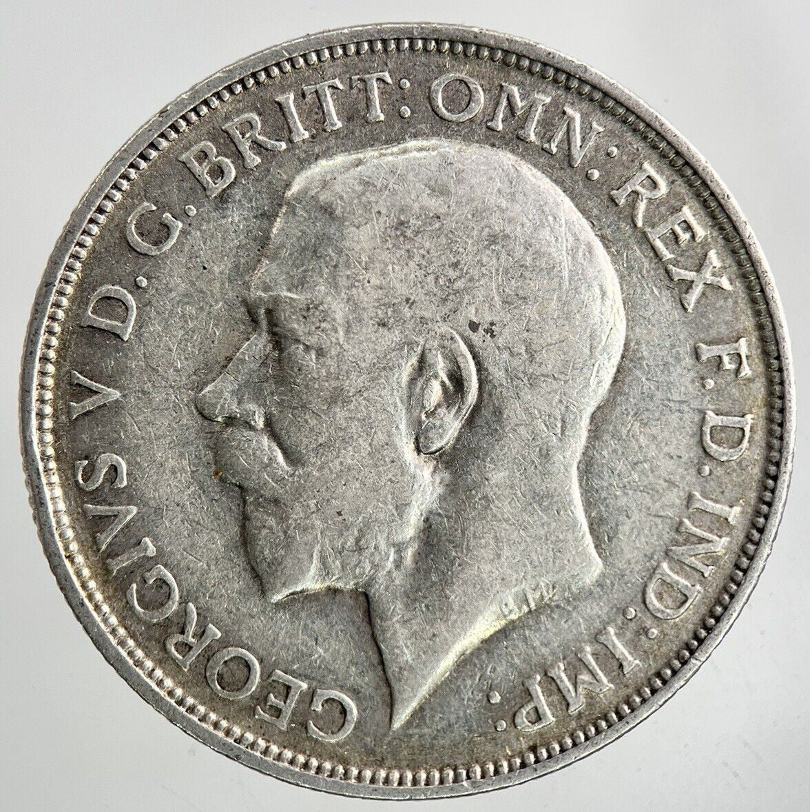 1914 George V Florin Silver Coin | Very High Grade
