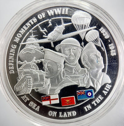 British D - Day Commemorative Medal Token Coin | Comes in Capsule