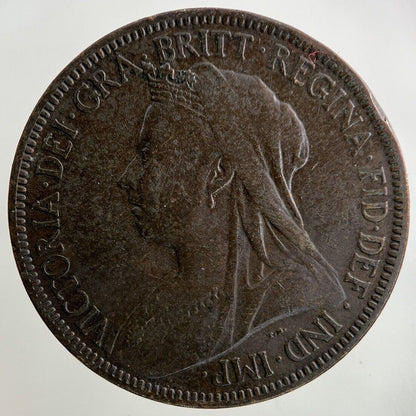 1901 Victoria Half - Penny Coin | Fine Collectable Grade