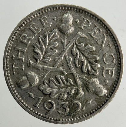 1932 George V Threepence Silver Coin | Collectable Grade