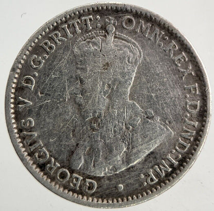 1918 - M Australia Threepence Silver Coin | Collectable Grade